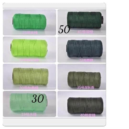 Set 8 cuộn sợi thô