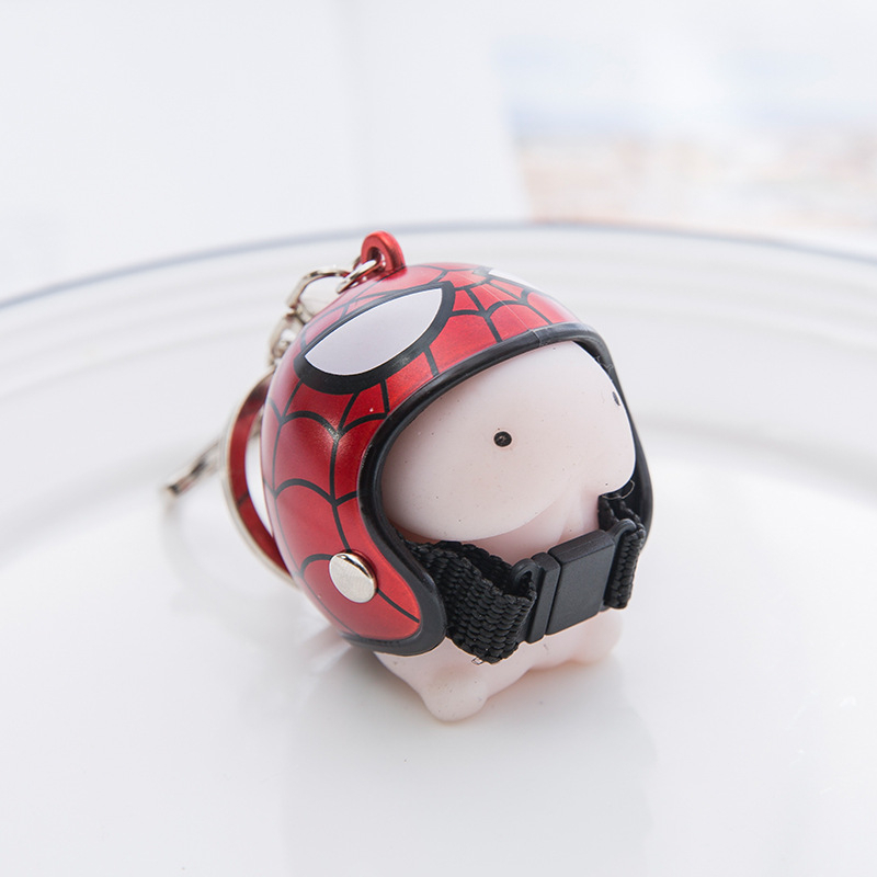 Móc khoá ciu ciu đội mũ bảo hiểm