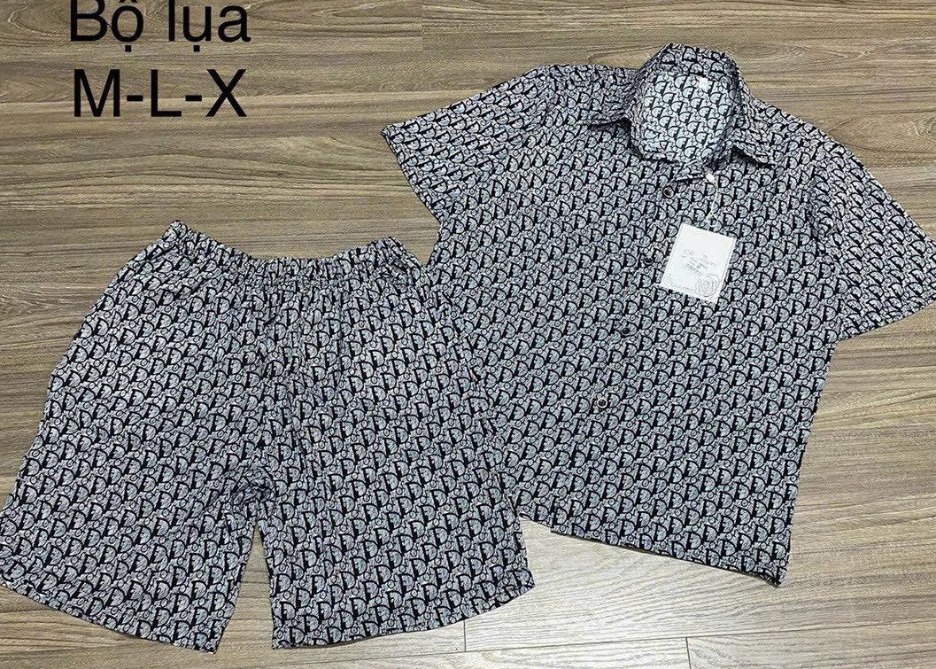 Bộ Đồ Cộc Tay Chất Lụa Cực Mát