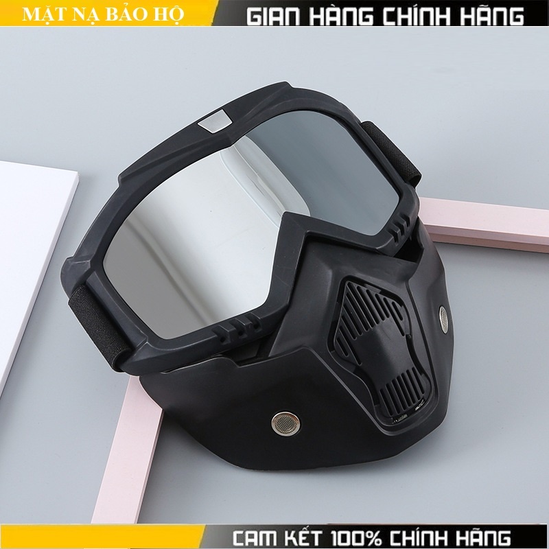 Mặt nạ + kính Beon phượt chuyên dụng
