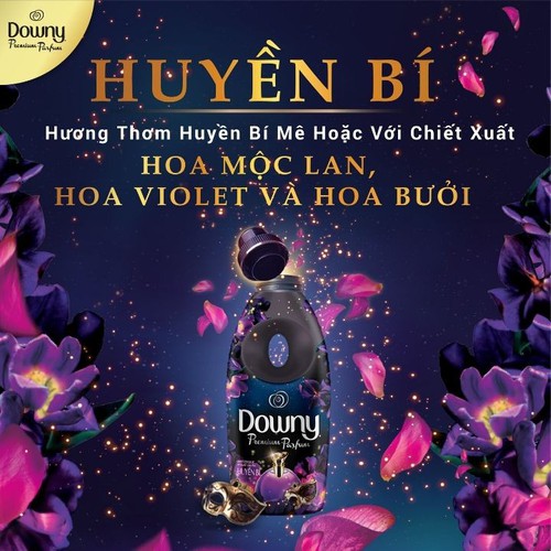 Nước Xả Vải Downy Huyền Bí Túi 3.5L