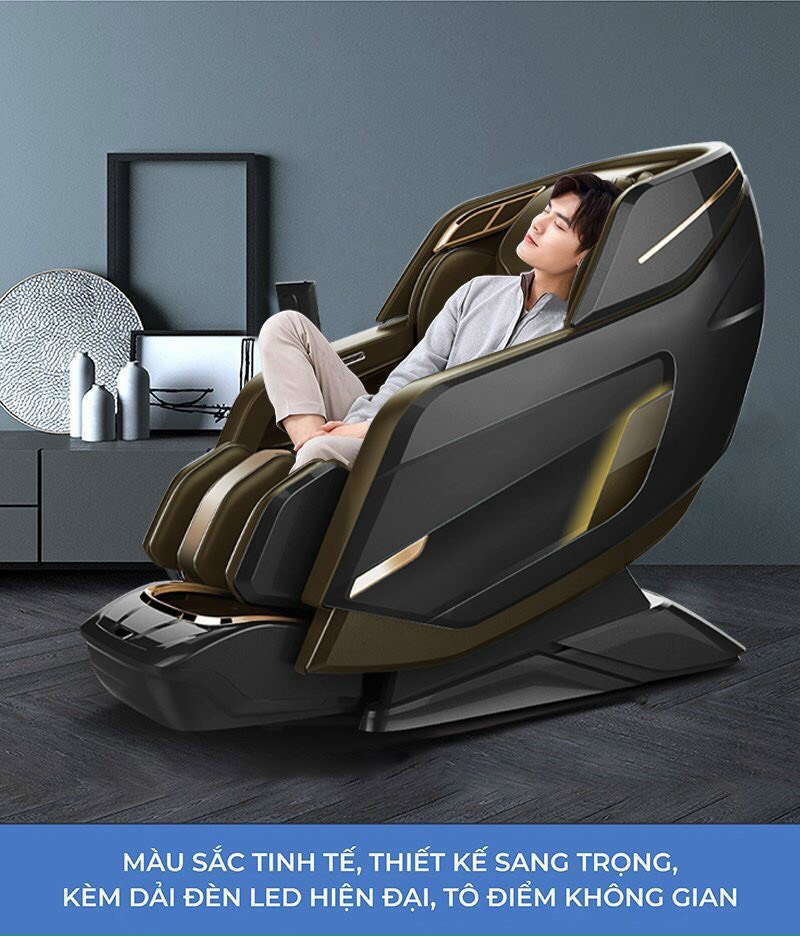 { SIÊU PHẨM THƯƠNG GIA 2022} -Massage 5D toàn thân cao cấp OKINAWA ARTEMIS S - 919