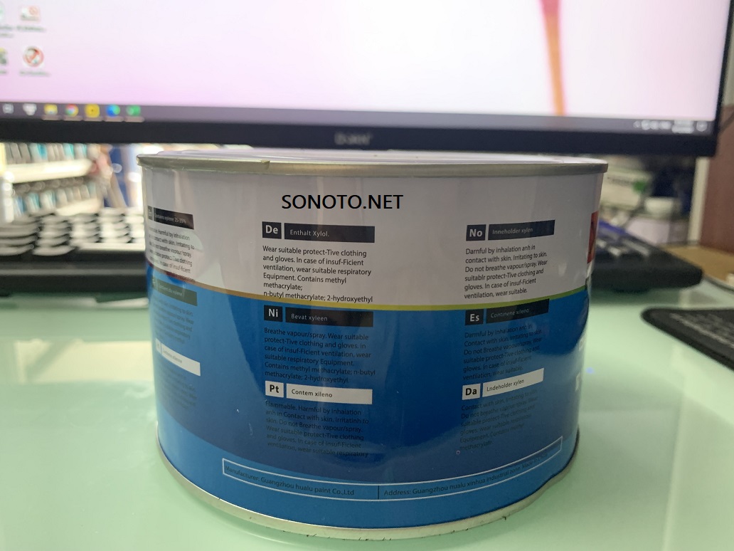 Bả HBO láng matit loại 1kg 1 thành phần