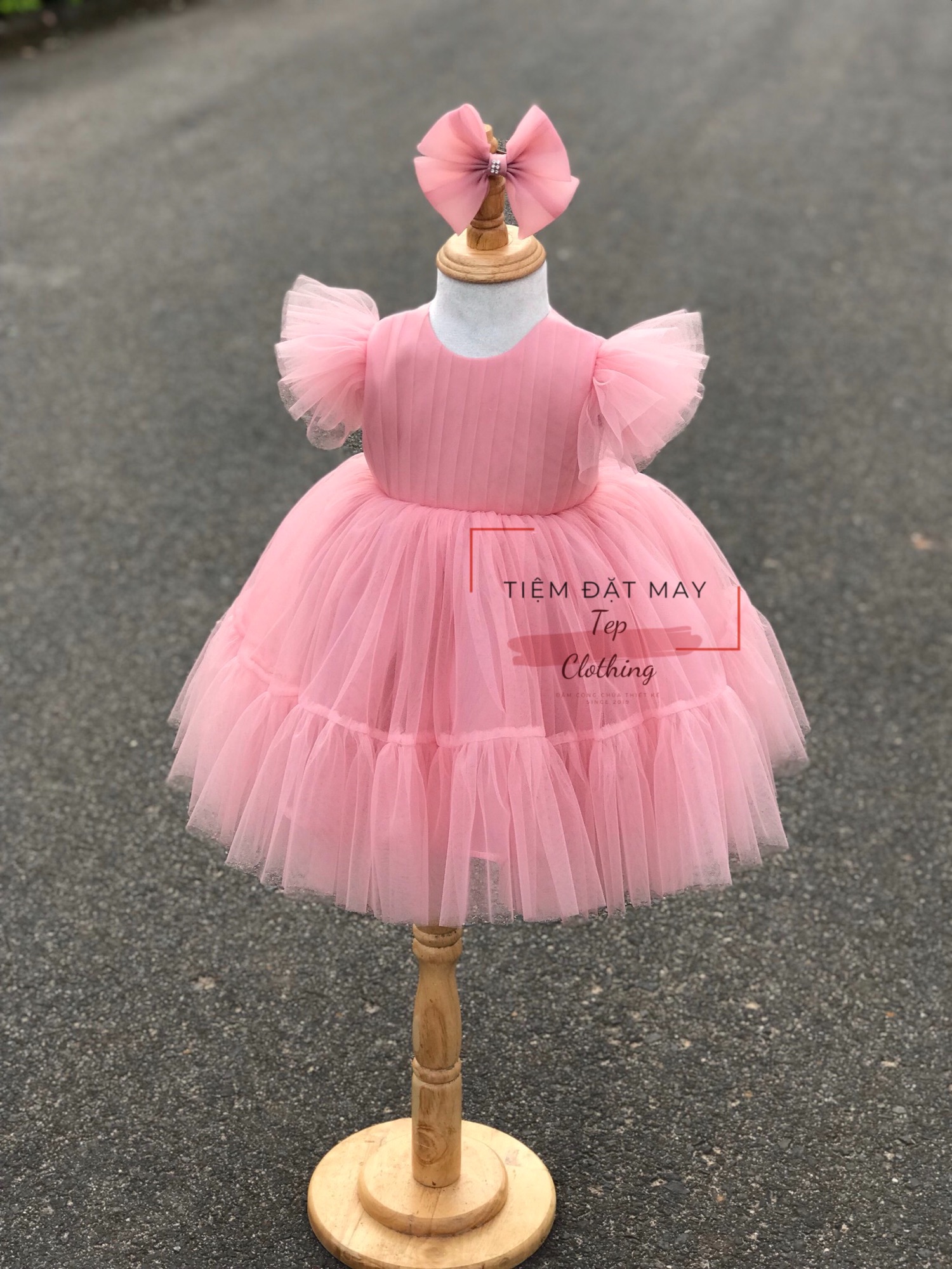 ĐẦM CÔNG CHÚA TEPCLOTHING- HÌNH THẬT