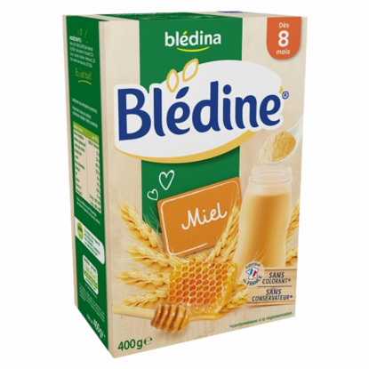 Bột pha sữa Bledine Pháp 400gr đủ vị cho trẻ từ 6 tháng