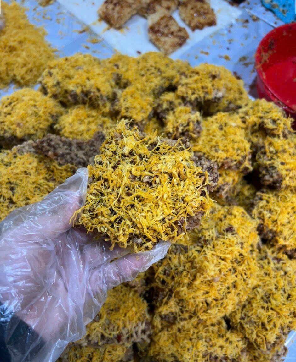 Cơm cháy nếp, lứt bể chà bông bịch 500gr