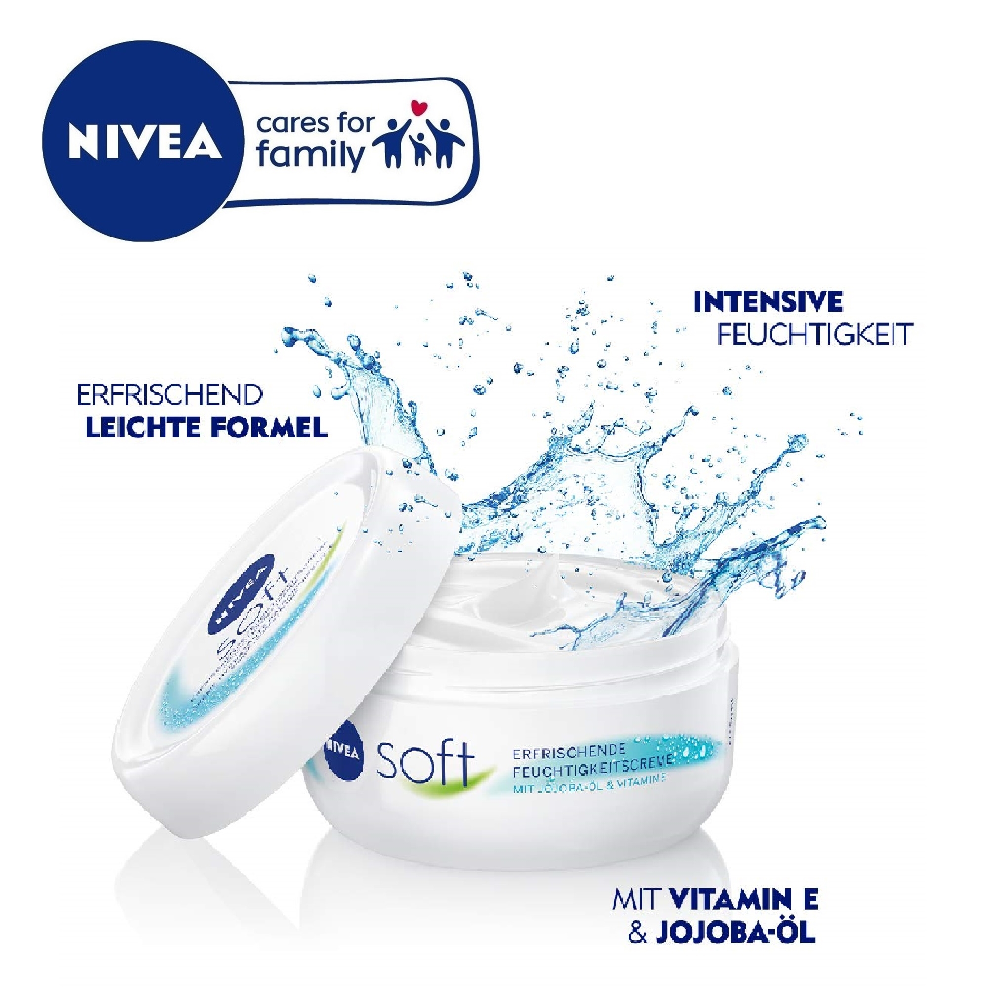 KEM DƯỠNG ẨM NIVEA SOFT (200ml) - HÀNG NHẬP ĐỨC