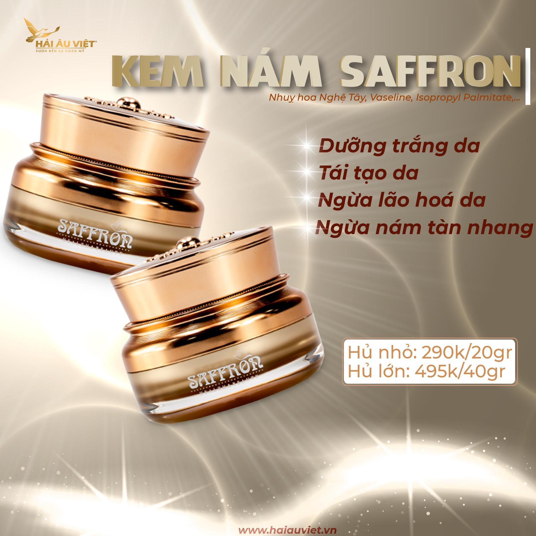 [ chính hãng 100% ] Combo NOÃN THỰC VẬT và KEM NÁM TRẮNG DA SAFFRON