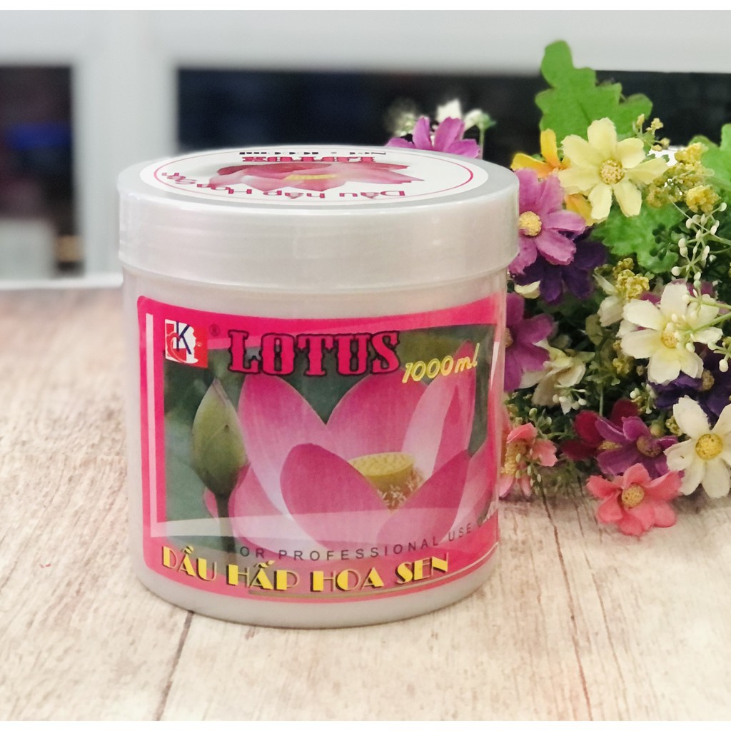 Dầu hấp dưỡng tóc Hoa Sen 1000ml