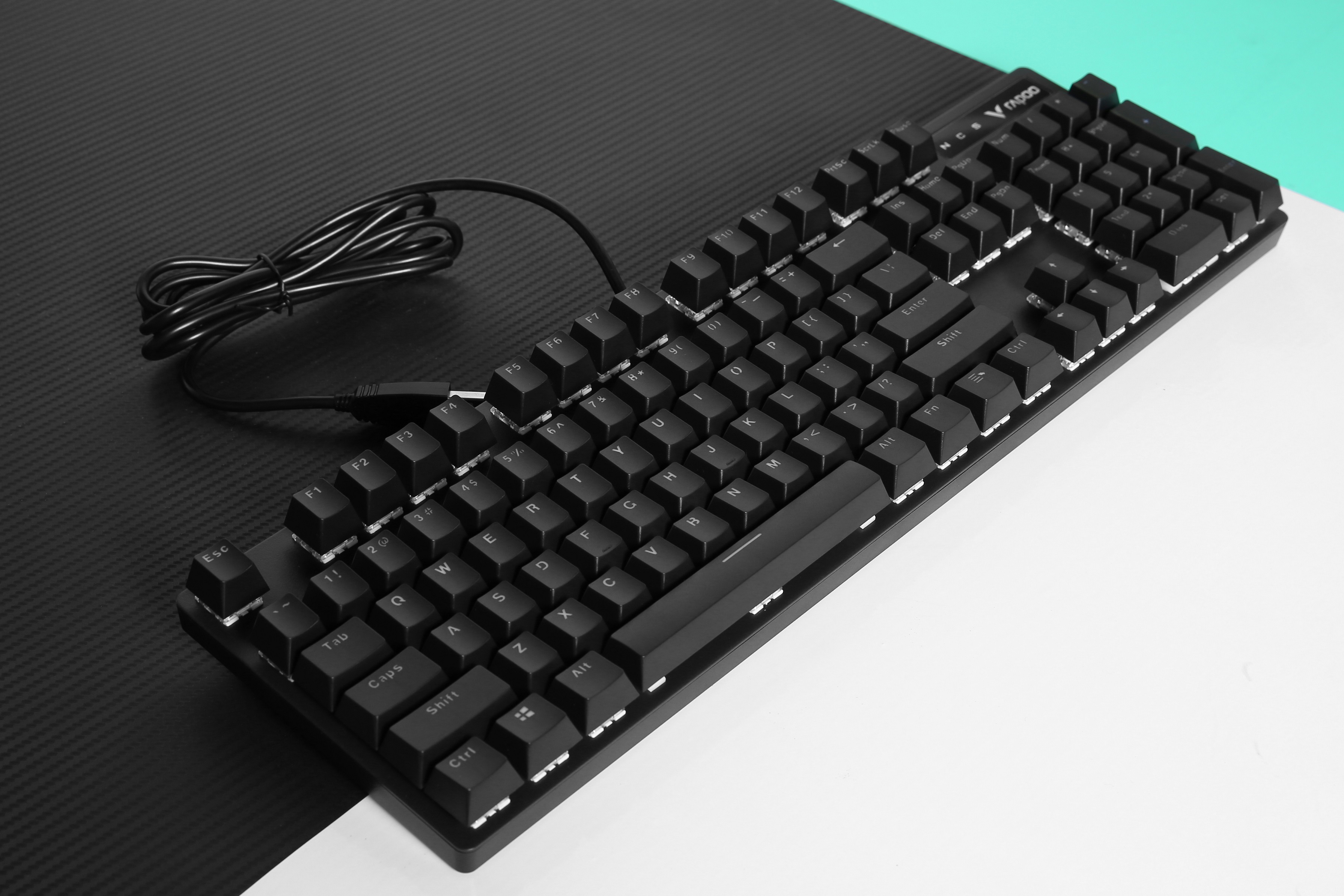 Bàn phím cơ Rapoo V500 Pro Black (Blue Switch) _17723