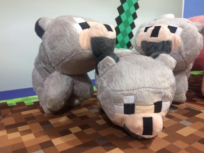 Nhồi bông wolf minecraft Mojang - Vô cùng dễ thương