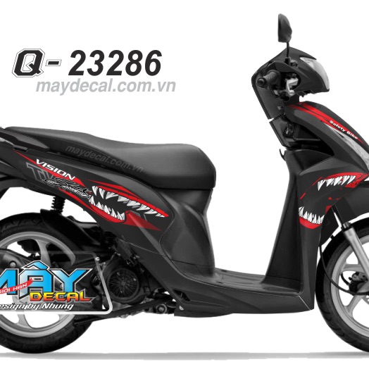 Tem rời vision cá mập bản 3 lớp bóng - nhám cao cấp