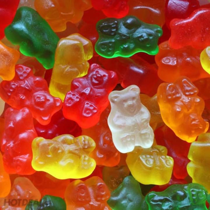 Kẹo dẻo trái cây Organic Gummy Bear (combo 15 gói)