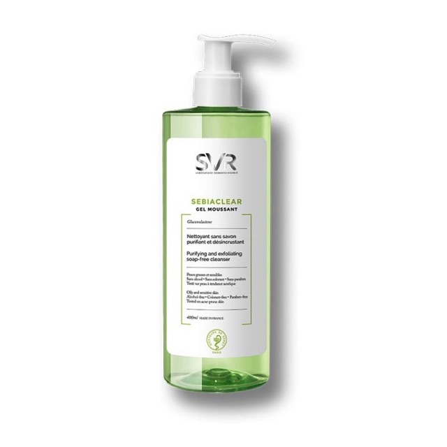 Sữa Rửa Mặt SVR Cho Da Dầu Mụn Nhạy Cảm 400ml