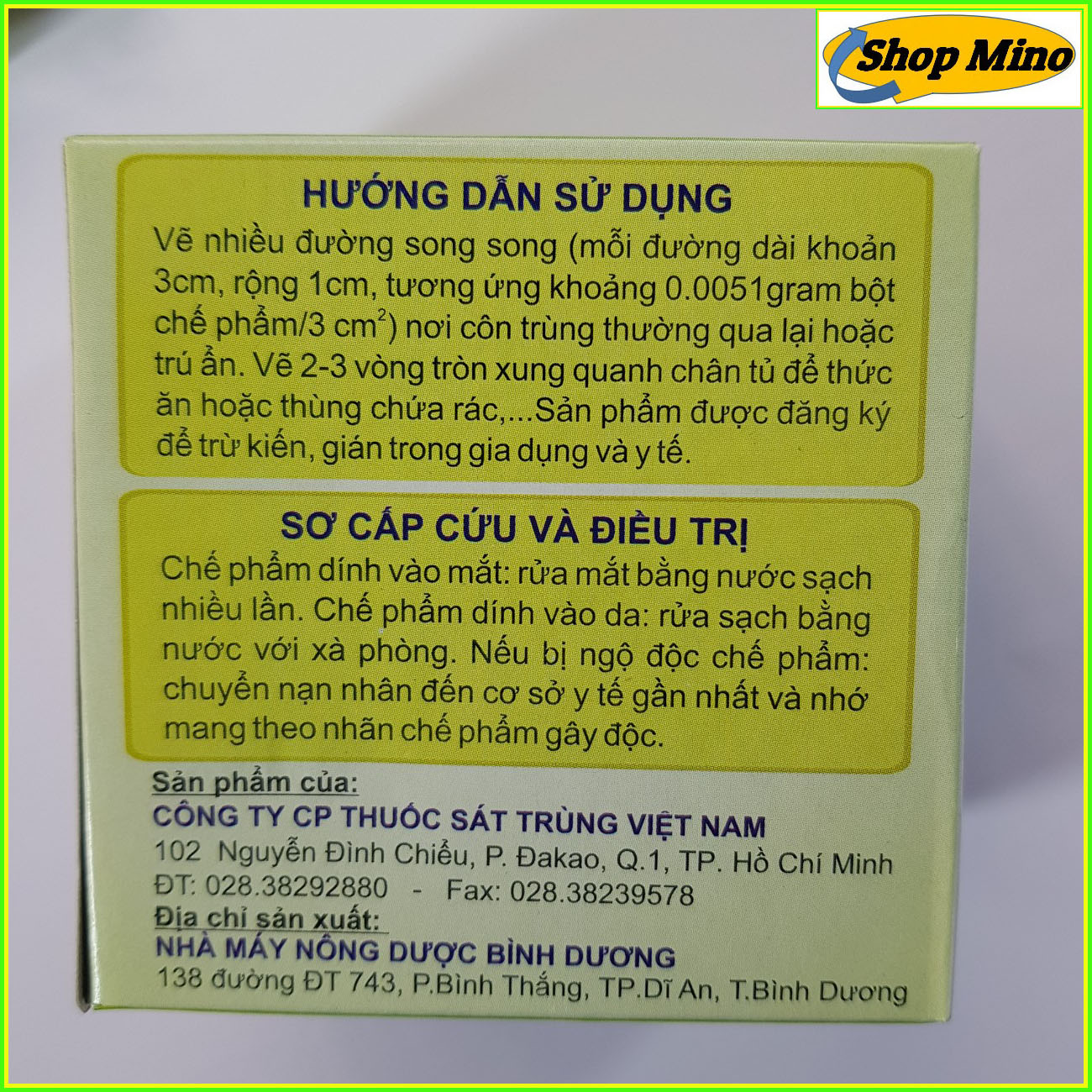 SET 4 Viên Phấn DIệt Kiến VIPESCO