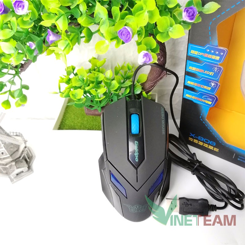 Chuột có dây chuyên game goldpo x-906 -dc245