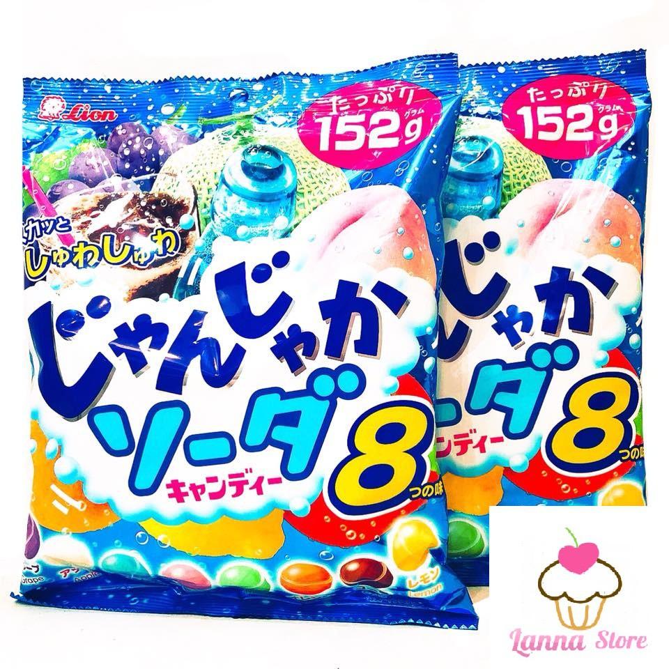 Kẹo Soda 8 Vị LION - Nhật Bản