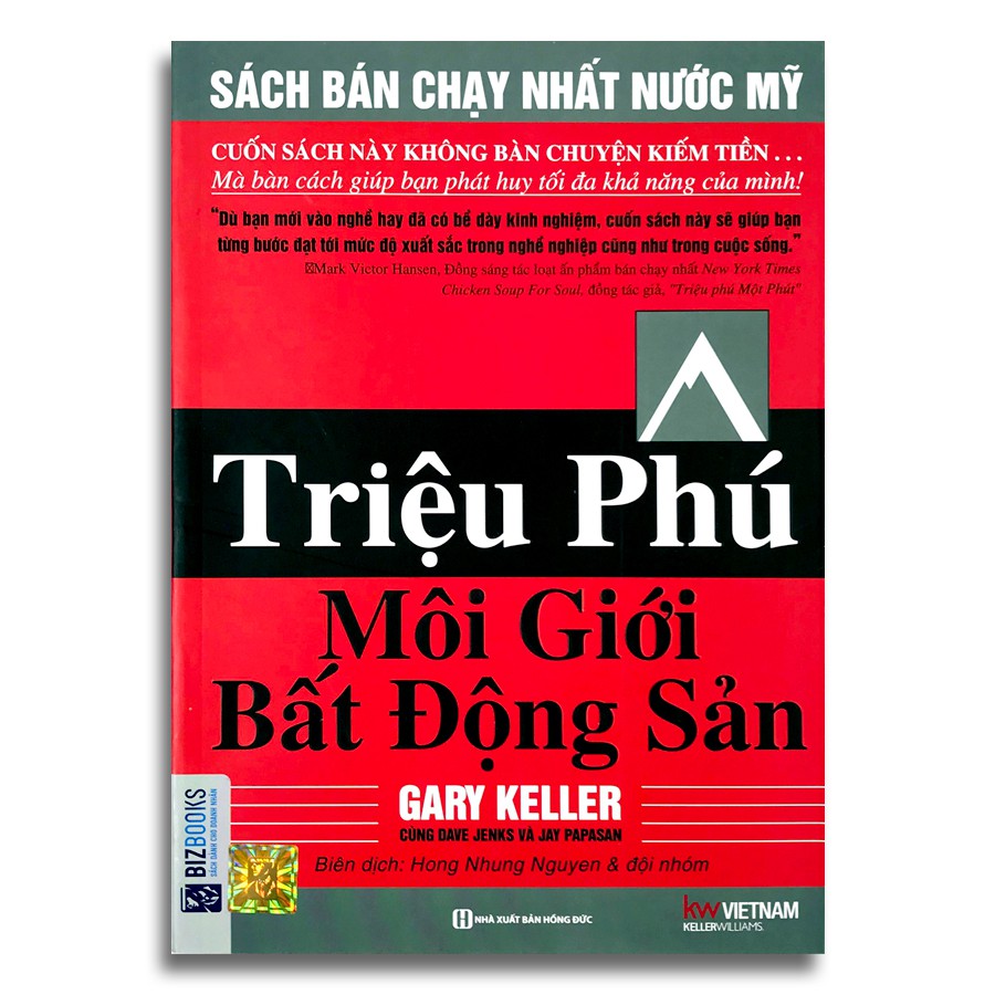 Sách - triệu phú môi giới bất động sản tặng kèm sổ tay bìa da