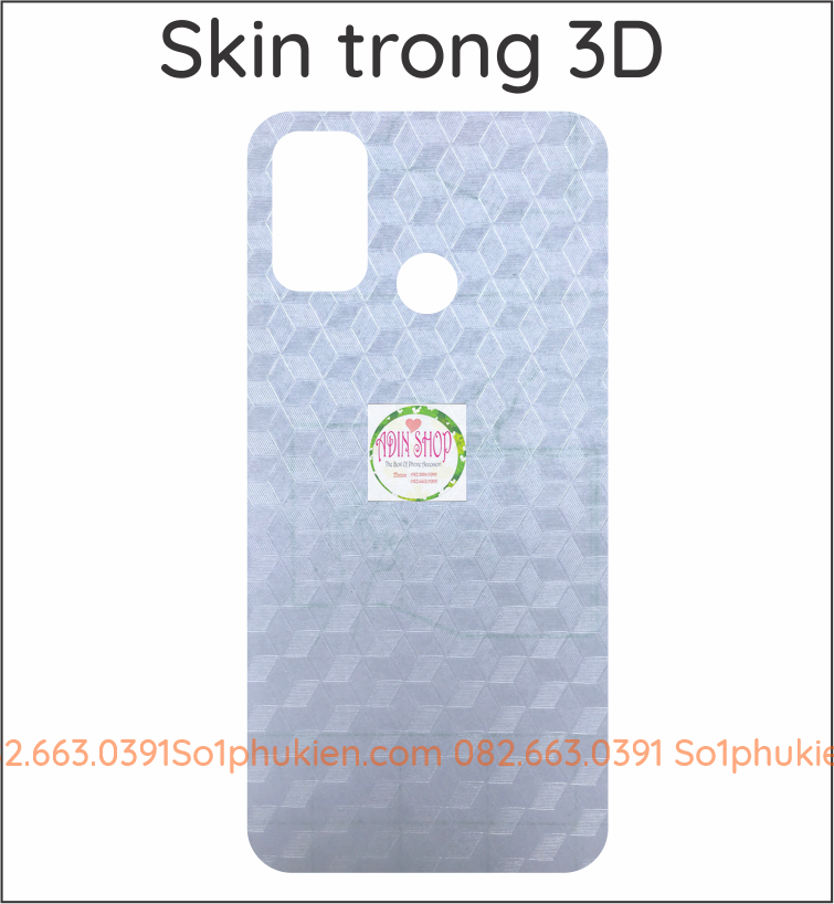 Miếng dán mặt lưng skin carbon Vsmart Joy 4