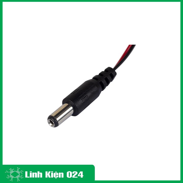 Dây đế pin 9V có đầu jack nối ra DC 5.5x2.1mm