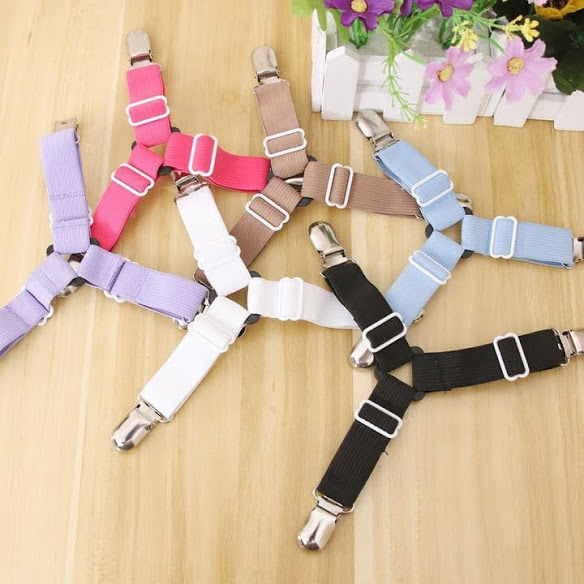 Set 4 kẹp ga drap nệm giường chống xê dịch