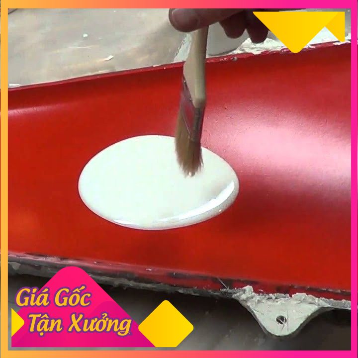 GELCOAT Polyester Resin - phủ bóng bề mặt nhựa Composite ( 1kg Tặng kèm chất xúc tác)