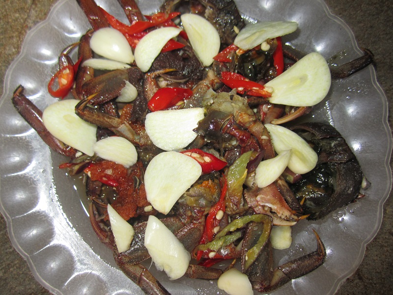 Ba Khía muối Cà Mau (còn nguyên con)