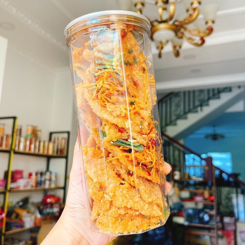 Cơm Cháy Mắm Hành Lắc Khô Gà