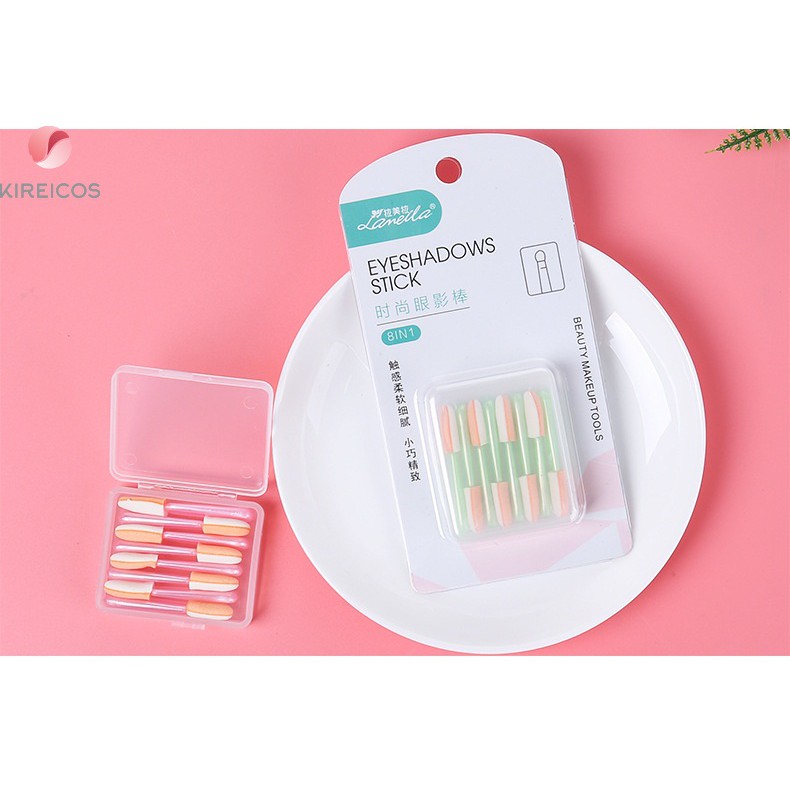 [HCM]Set 8 Cây Cọ Mút Tán Phấn Mắt Lameila 3320