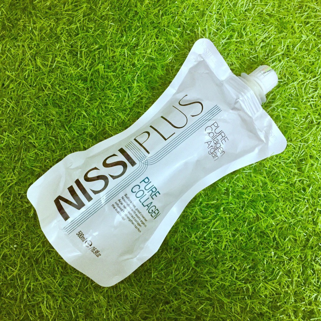 Kem ủ tóc NISSI PLUS collagen Italia túi 500ml