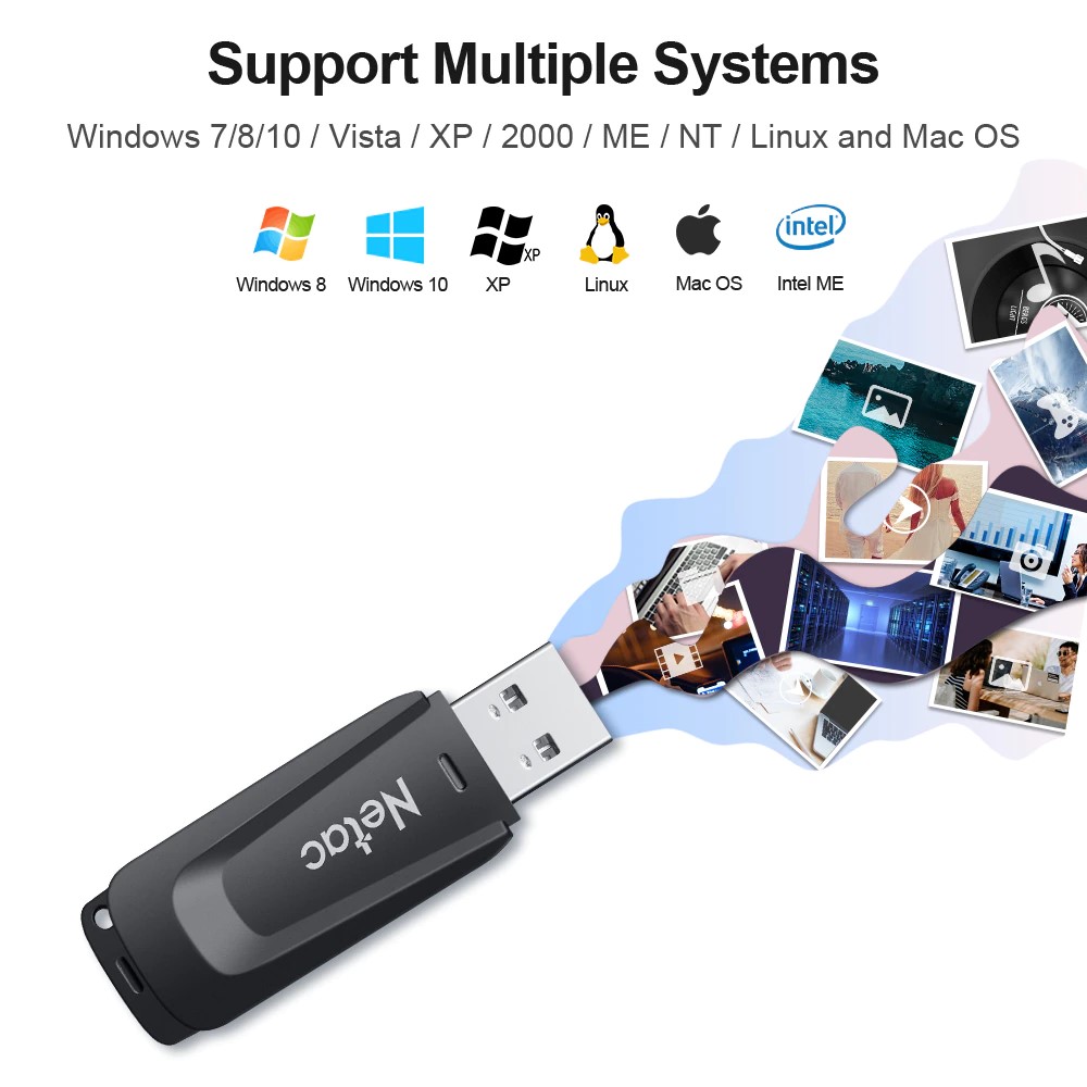 USB Netac 32GB USB 3.0 90 MB/giây. Bảo hành 12 tháng