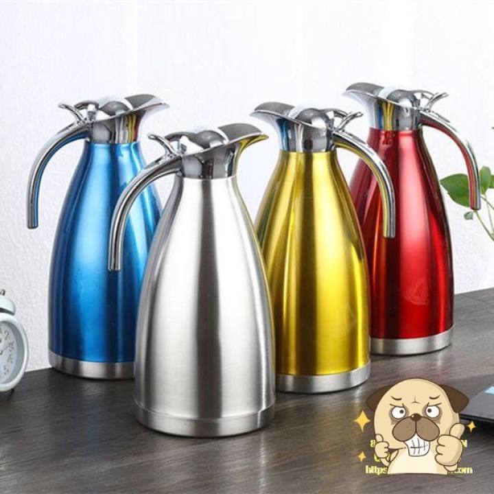 [HCM]BÌNH ĐỰNG SỮA ĐỰNG TRÀ NƯỚC TRÁI CÂY DUNG TÍCH 2 LÍT LÀM BẰNG CHẤT LIỆU INOX CAO CẤP KO GỈ - AN TOÀN SỨC KHỎE