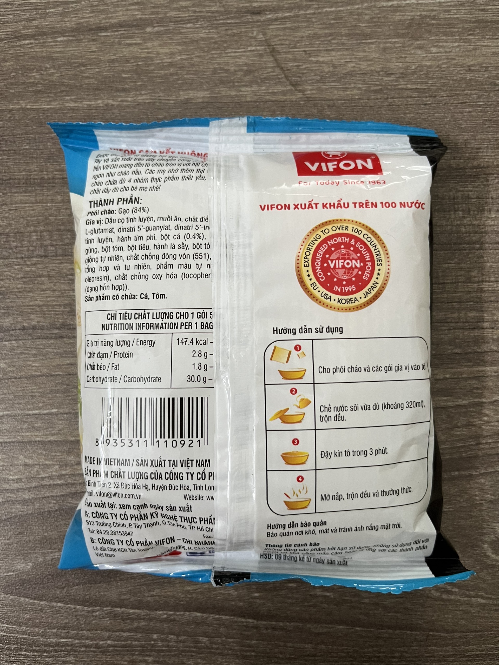 Cháo Cá Vifon 50g