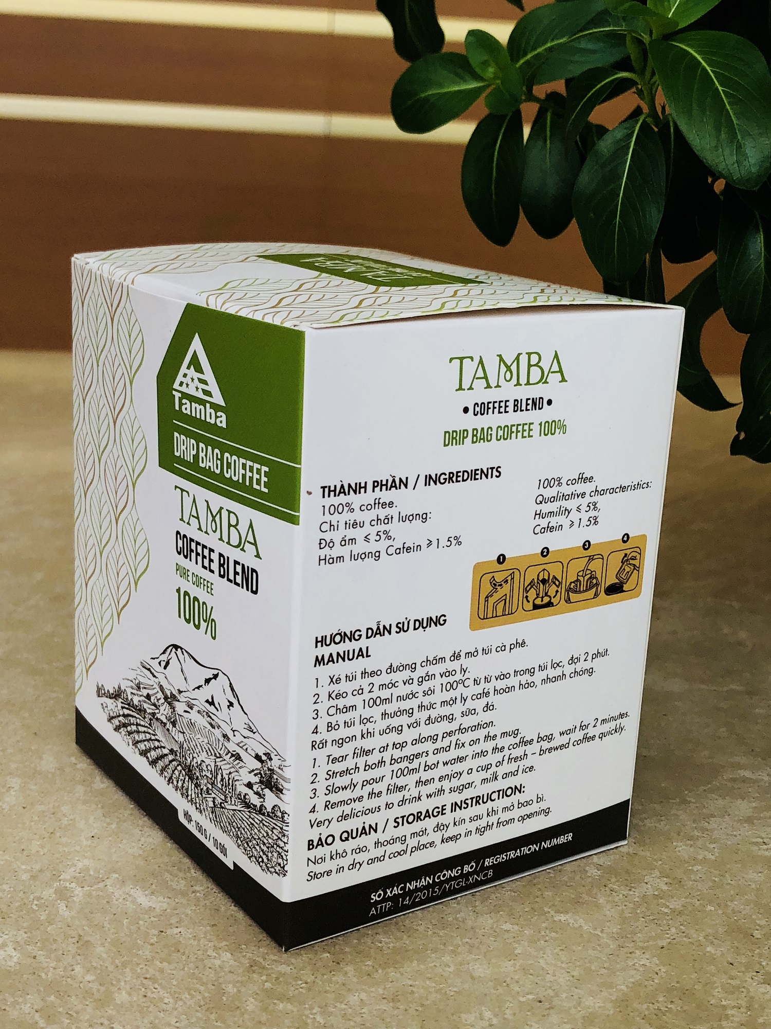 Cà phê túi lọc Coffee Blend - Tamba Coffee - 150gr