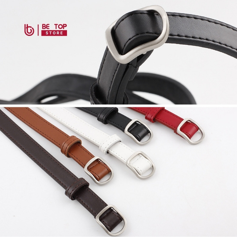 [Có sẵn] Thắt lưng nữ ulzzang bản nhỏ 2cm da PU N19