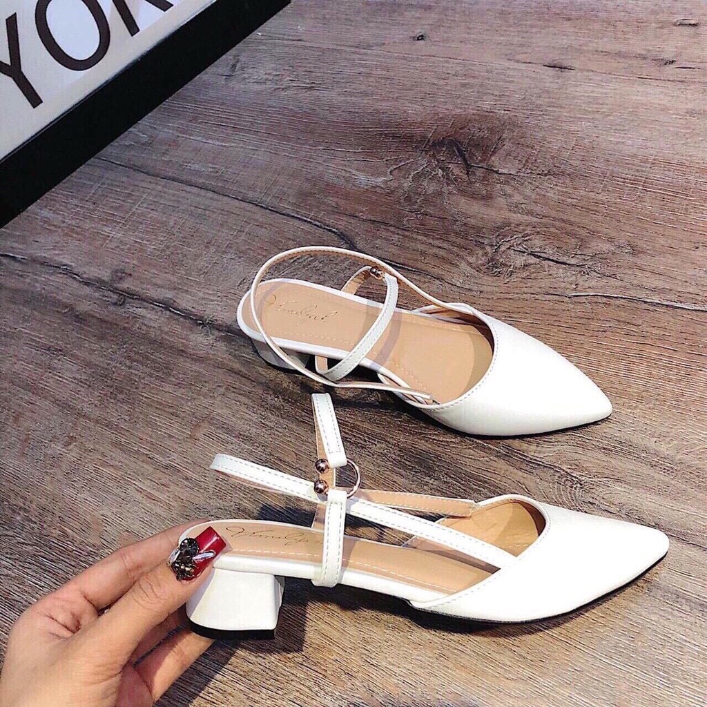 ( Rẻ VÔ Địch) Giày sandal bít mũi quay sau