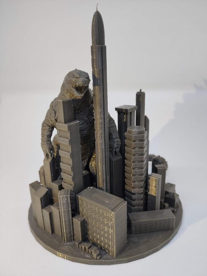 Mô hình Godzilla Metropolis - Godzilla King of the Monsters