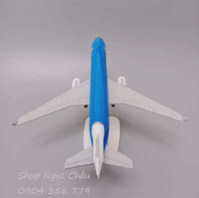 Mô hình máy bay KLM MD-11 20cm có bánh xe