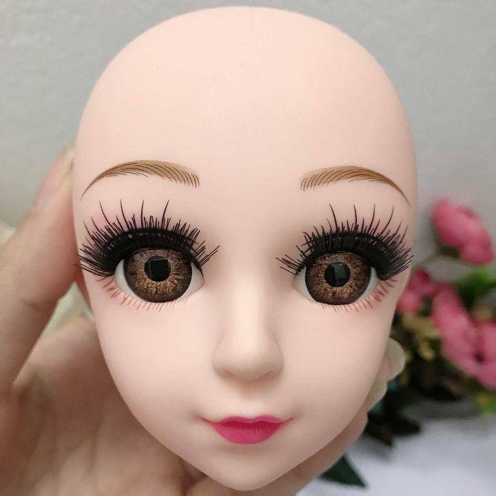 Đầu búp bê 60cm không tóc đã faceup