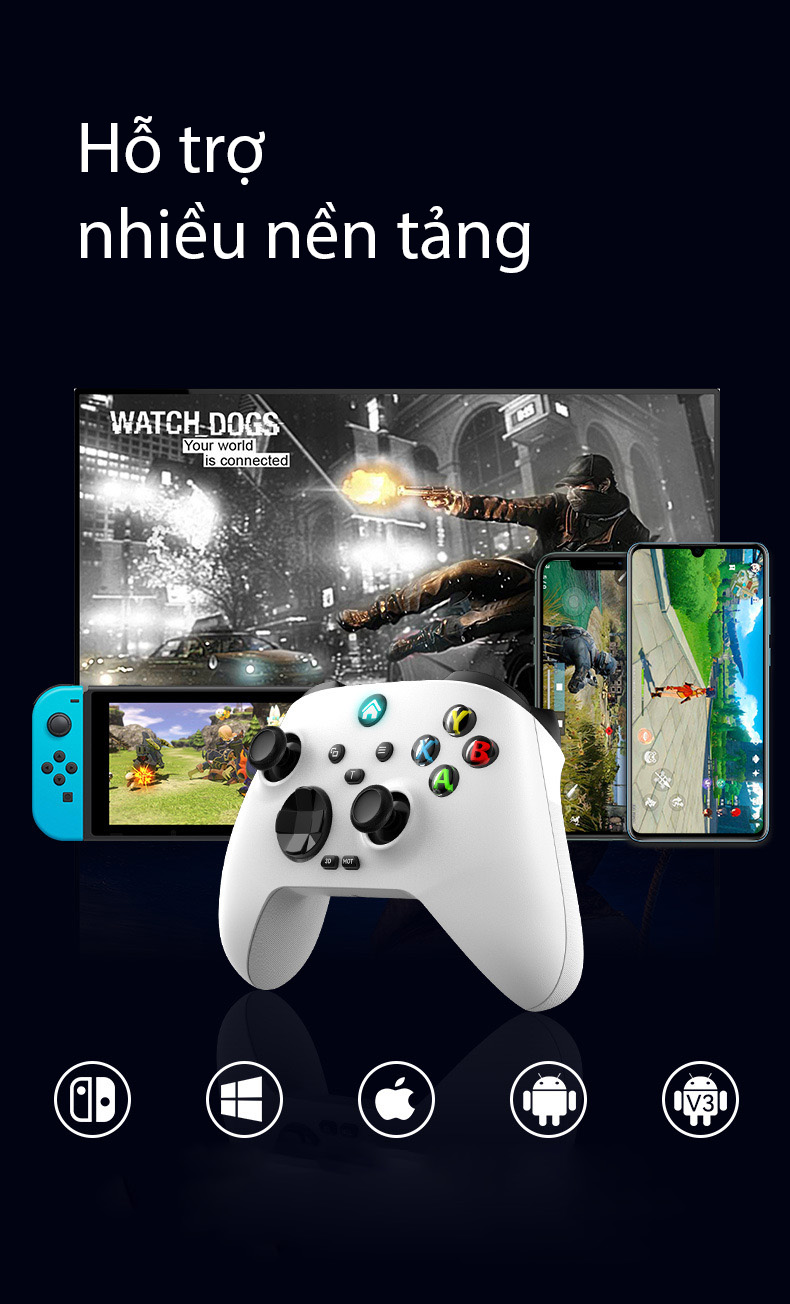 Tay cầm chơi game BSP G11 cho PC / Nintendo Switch / Ps3 ps4 / Android / IOS