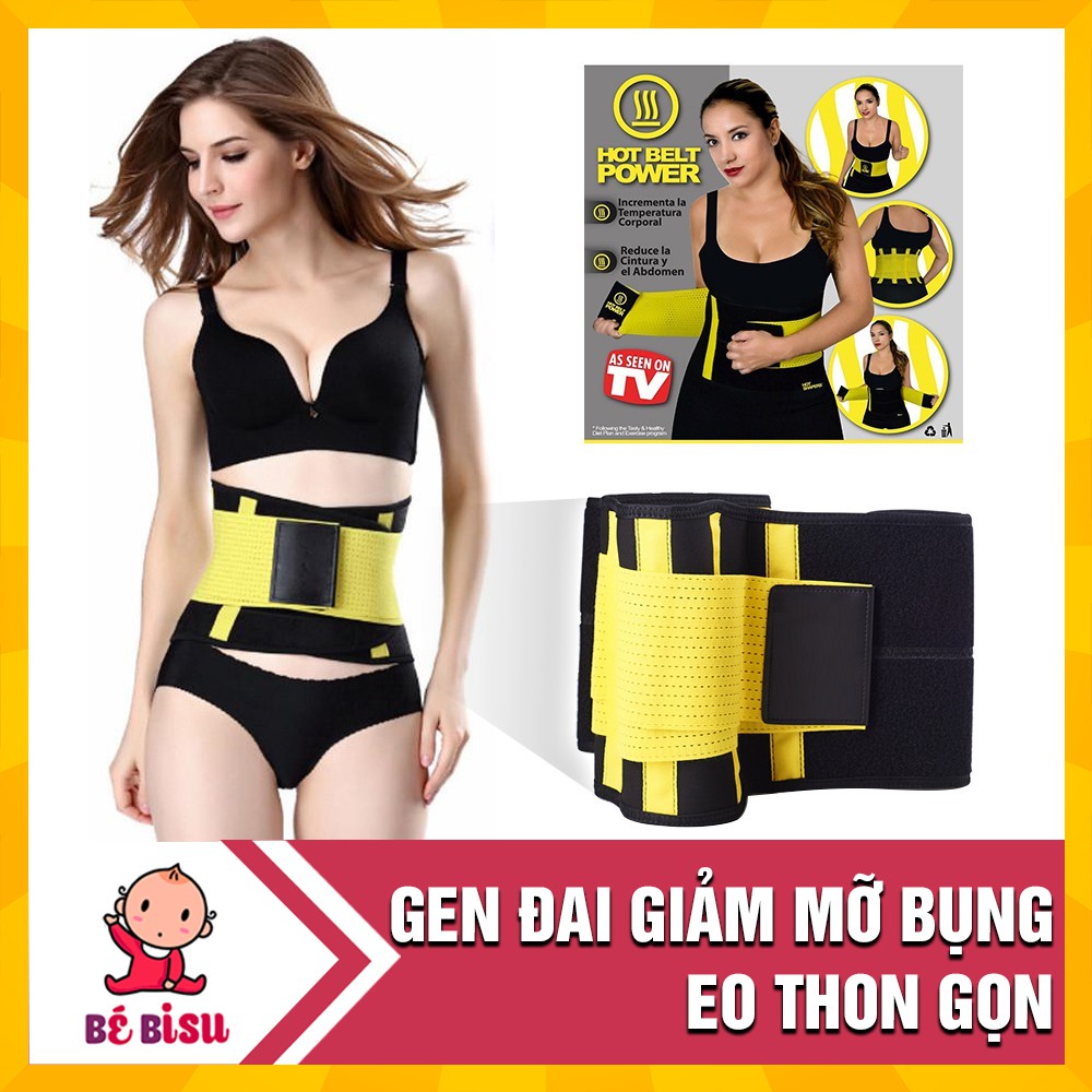 Gen  Nịt Bụng Sinh Nhiệt Giảm eo giảm Mỡ Bụng  cao cấp