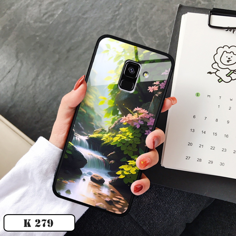 Ốp lưng phong cảnh đồng quê sam sung a8 2018/ a8 plus 2018