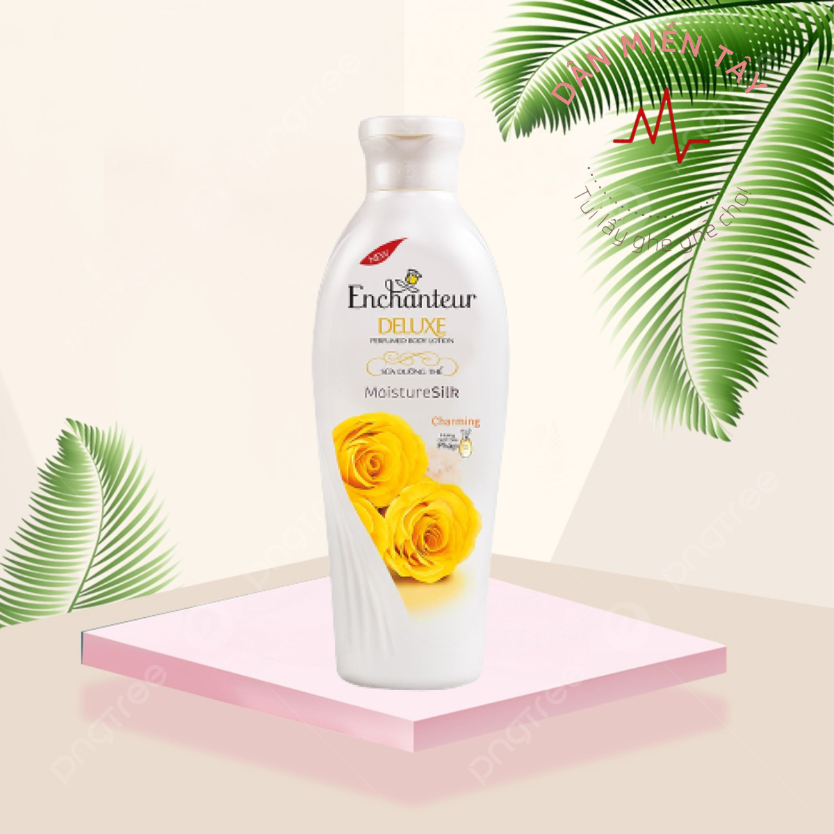 Sữa dưỡng thể dưỡng ẩm Enchanteur hương Charming 200gr