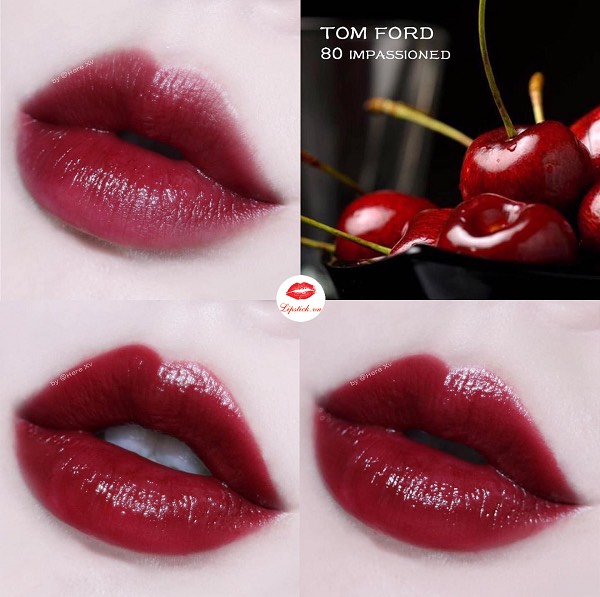 Son Tom Ford màu 08 Velvet Cherry - Đỏ Cherry