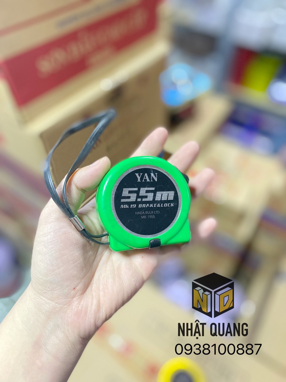 Thước Kéo Yan Loại 1 - Có Lỗ Ban/Số (5m,7.5m,10m)