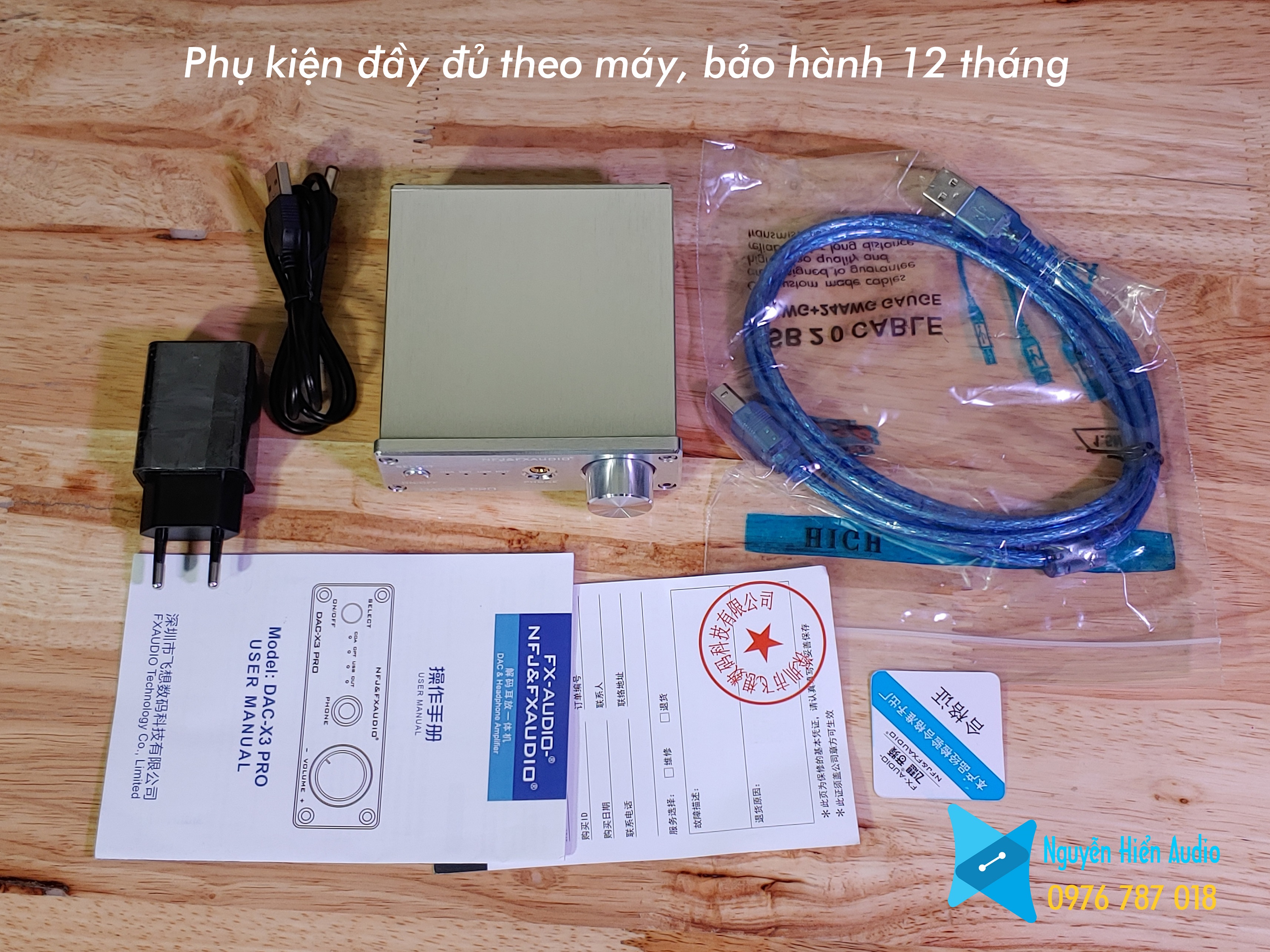 Bộ giải mã DAC FXaudio X3 Pro 24 bit/192khz