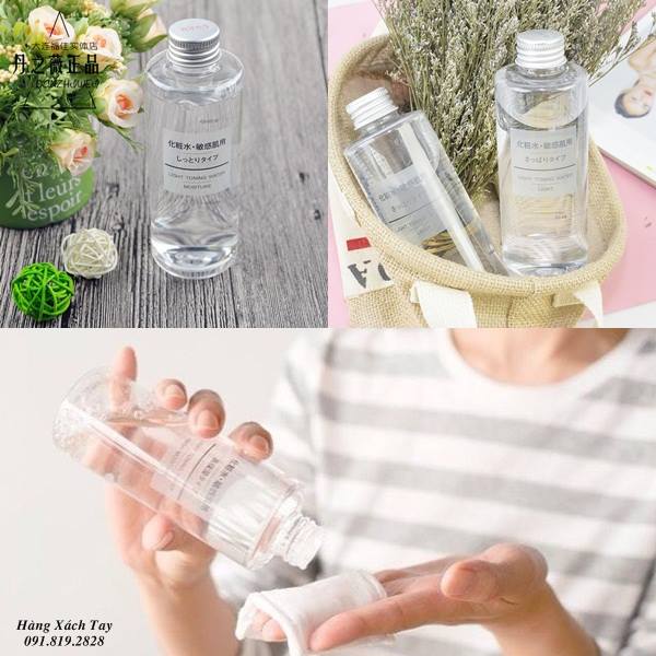 Nước Hoa Hồng Muji Light Toning Water Light 200ml