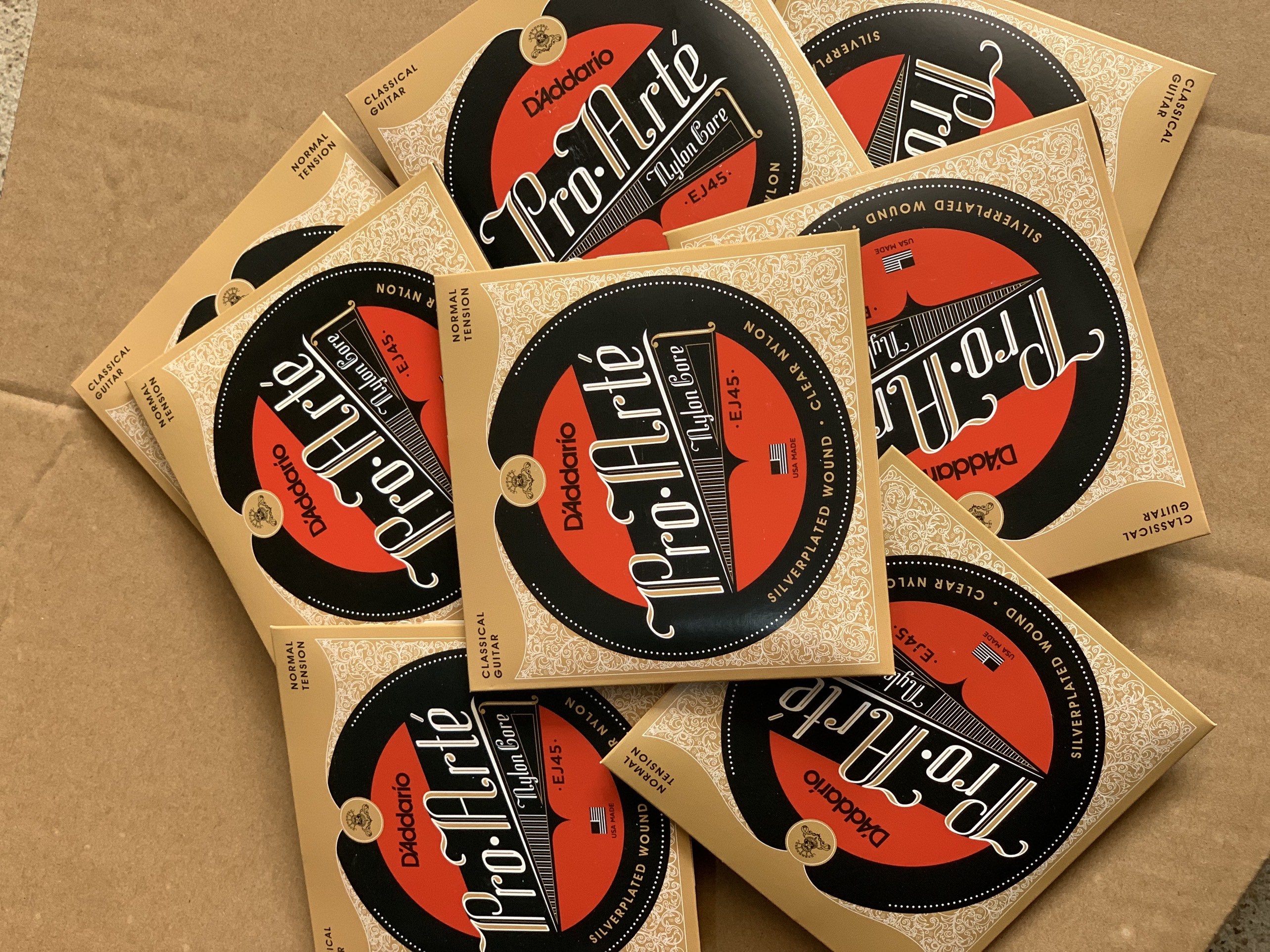 Dây đàn guitar Classic D Addario EJ45 -Dây Nilong
