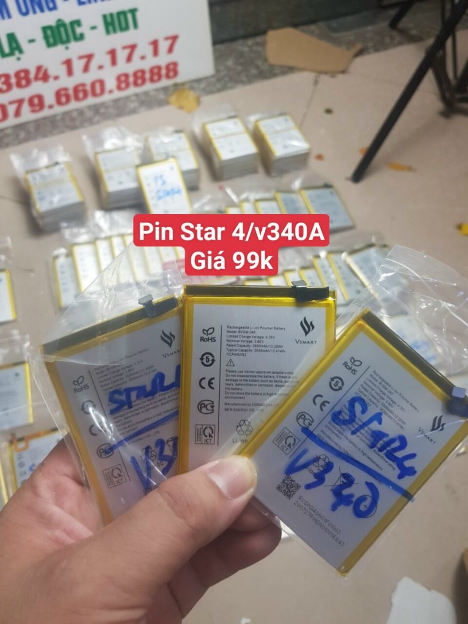 pin vsmart star 4/v340A