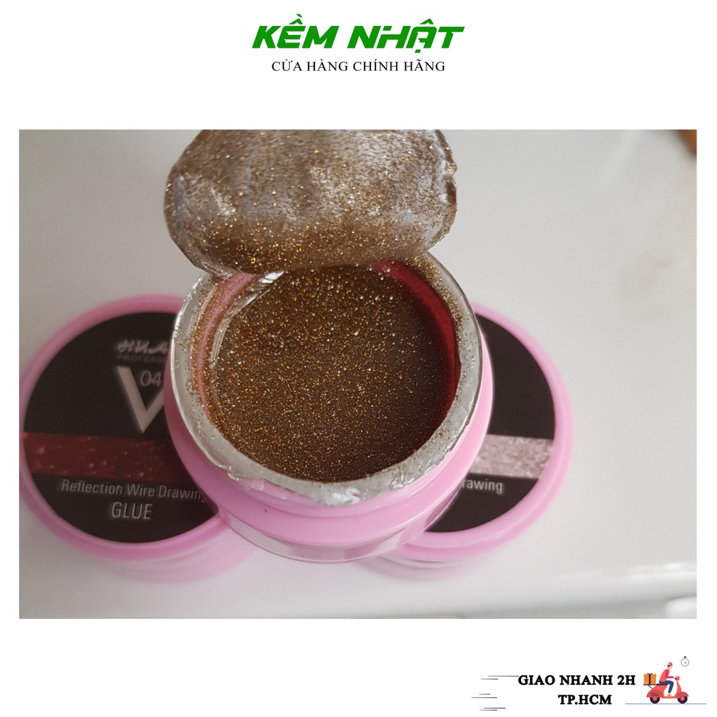Gel Nhện Nhũ Flash Siêu Sáng Huaxi